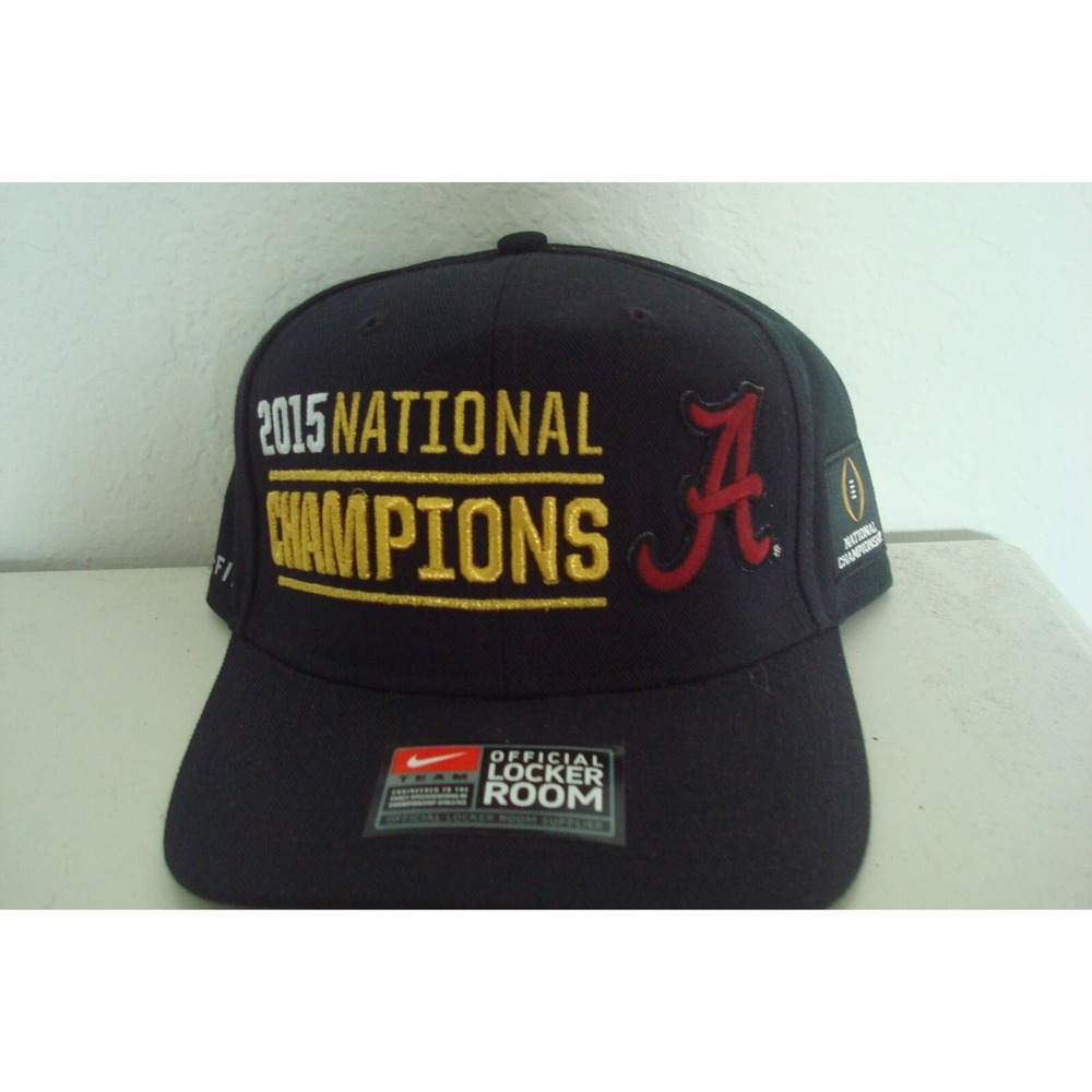 ALABAMA CRIMSON TIDE beach golf STRAPBACK DEADSTOCK HAT CAP VINTAGE D5